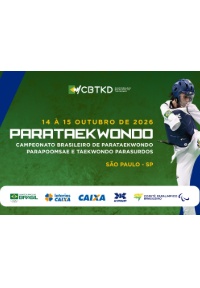 Campeonato Brasileiro de Parataekwondo, Parapoomsae e Taekwondo para Surdos 2026