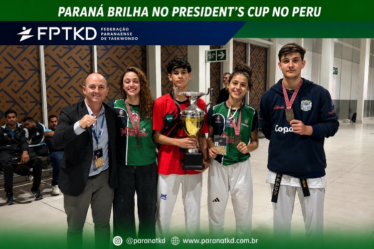 Paraná brilhando no President's Cup 