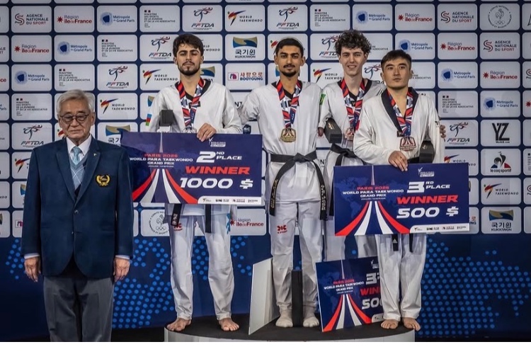 Atleta Gustavo é Bronze no GP em Paris 
