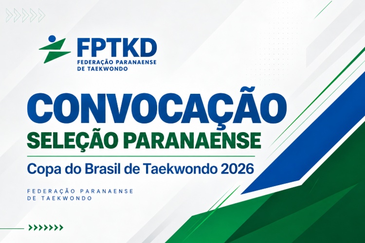 Convocação – Copa do Brasil de Taekwondo 2026